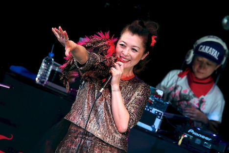 GO-BANG'S「FAIRY BRAIN NIGHT～『フェアリーブレイン＆妖精頭脳』発売記念ライブ～」東京・WWW公演の様子。（写真提供：SENHA＆Co.）