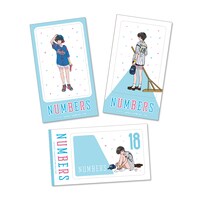 「EXIT TUNES PRESENTS NUMBERS」に数量限定で封入されるICカードシール。