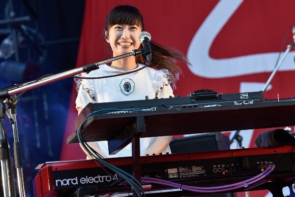 ミュージシャン mari ちゃんMARI（Key） （撮影：古渓一道） - ゲスの極み乙女。初野