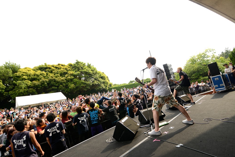 「ONION ROCK FES -CHIBA DE CARNIVAL 2015-」2日目公演の様子。（撮影：半田安政[Showcase]）