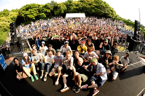 「ONION ROCK FES -CHIBA DE CARNIVAL 2015-」2日目公演の様子。（撮影：半田安政[Showcase]）