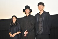 左から杉咲花、野田洋次郎、松永大司。
