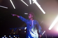 「Dancing Planet」にサプライズゲストとして登場したVERBAL。 （Photo by GAKU MAEDA）