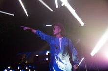 「Dancing Planet」にサプライズゲストとして登場したVERBAL。 （Photo by GAKU MAEDA）