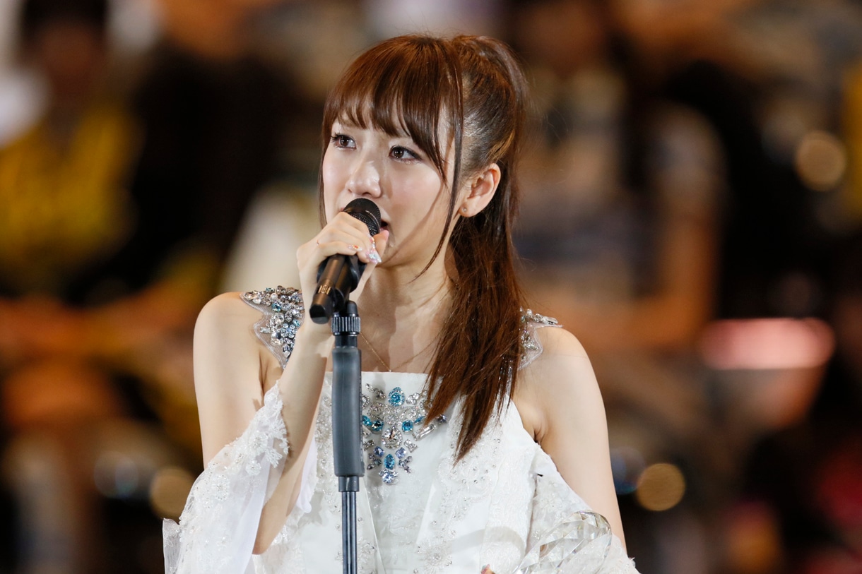 4位を獲得した高橋みなみ。 (c)AKS