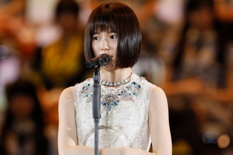 9位を獲得した島崎遥香。 (c)AKS