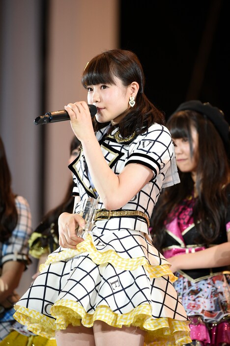 33位を獲得した穴井千尋。 (c)AKS