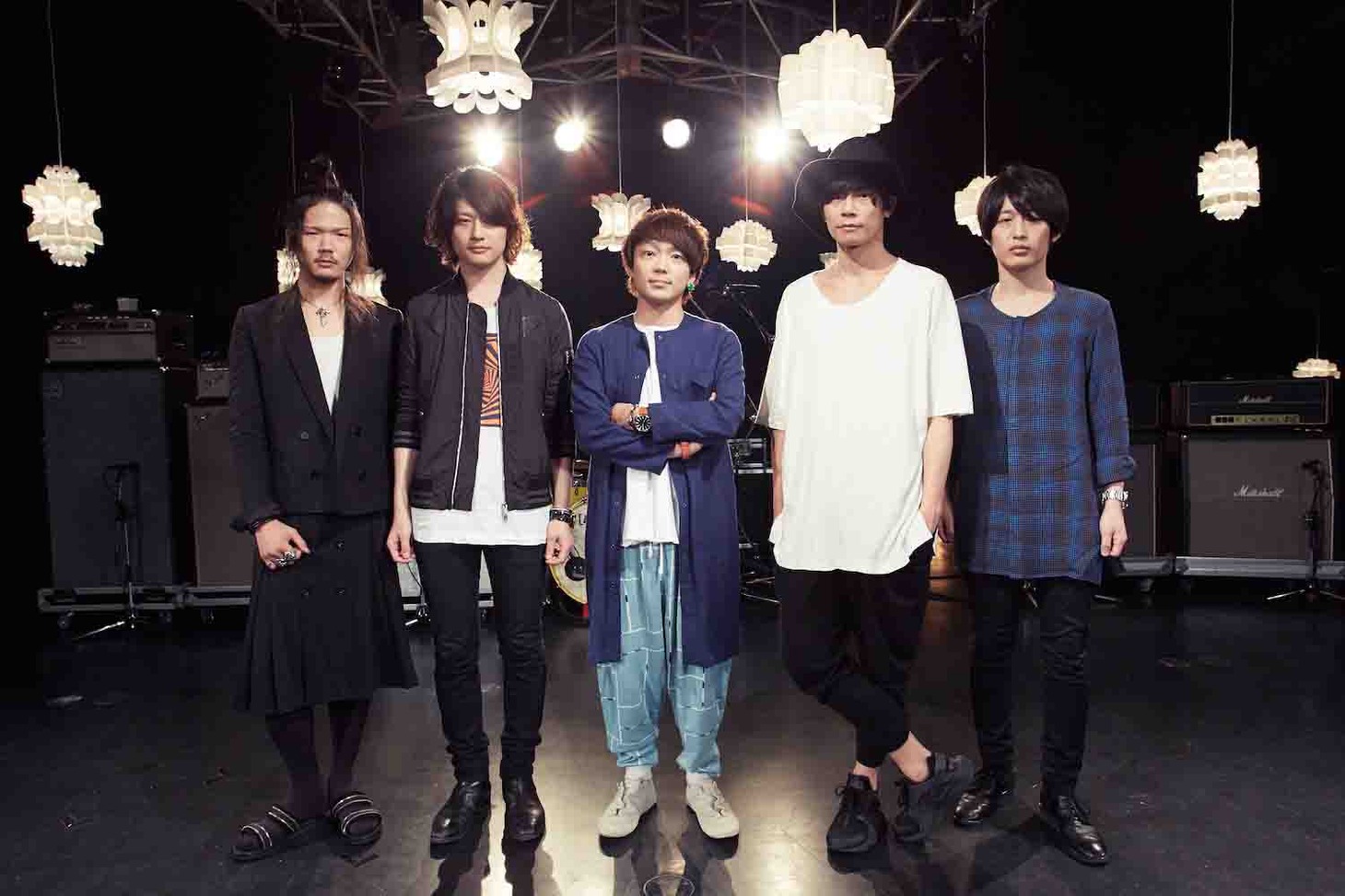 [Alexandros]と金廣真悟（グッドモーニングアメリカ）。