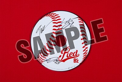 B'z「RED」直筆サイン入りCDサンプル画像
