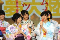 「お台場夢大陸～ドリームメガナツマツリ～」記者発表会の様子。