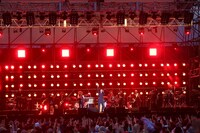 東京スカパラダイスオーケストラとOKAMOTO'Sのセッションの様子。（撮影：山本倫子）