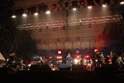 「ジャングル・ブギ」をセッションする奥田民生、東京スカパラダイスオーケストラ、OKAMOTO'S、サンドクロック。(撮影:山本倫子)