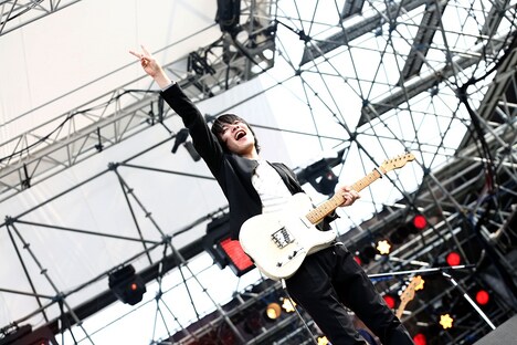 山内総一郎(Vo, G / フジファブリック)(撮影:山本倫子)