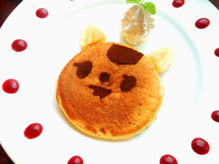 昨年販売された「しぎじゅにさんパンケーキ」。