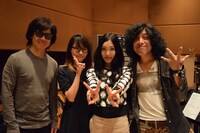 左から沼澤尚、矢井田瞳、中村中、佐藤タイジ。