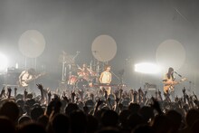 ねごと「ねごと presents『お口ポカーン?! 初の全国ワンマンツアー2015 ～VISIONは続くよどこまでも♪～』」東京・Zepp DiverCity TOKYO公演の様子。（Photo by AZUSA TAKADA）