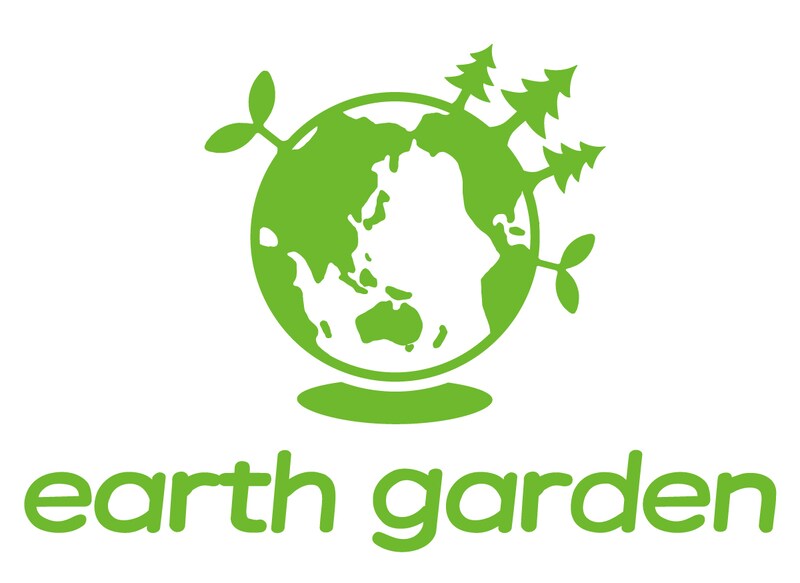 「earth garden」ロゴ