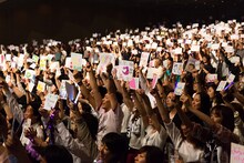 「MIKA NAKASHIMA CONCERT TOUR 2015 "THE BEST"～DEARS＆TEARS～」6月9日公演の様子。（撮影：葛西龍）