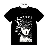 「うずまき」コラボTシャツ表面デザイン