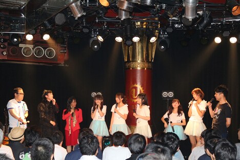 「LinQモノマネ道場から破りサーキット」の様子。 （写真提供：ジョブ・ネット）