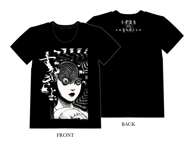 「うずまき」コラボTシャツデザイン