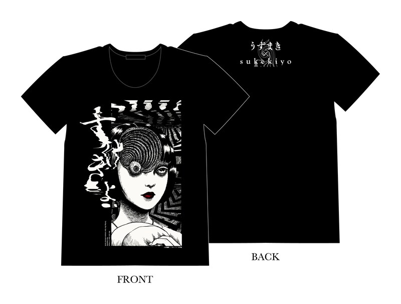 「うずまき」コラボTシャツデザイン