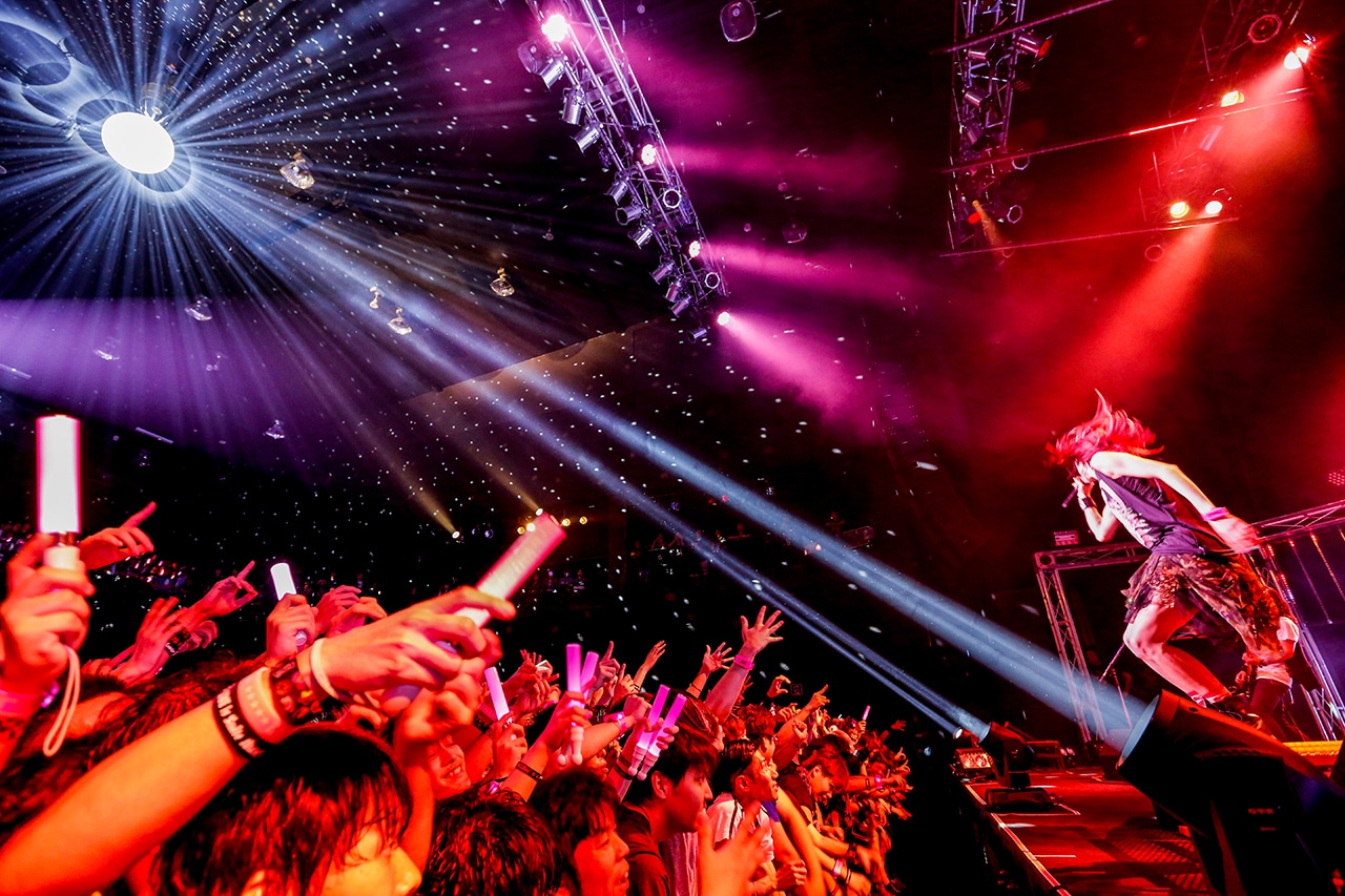 LiSA「LiVE is Smile Always～Launcher～」Zepp Tokyo公演の様子。（Photo by hajime kamiiisaka）