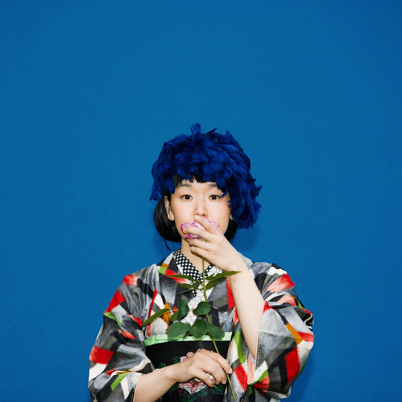 松倉如子「むかし みかけた おんなのこ」ジャケット