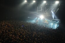 「BLUE ENCOUNT TOUR 2015 GRAB THE LIGHT」ツアーファイナルの様子。（Photo by MASANORI FUJIKAWA）
