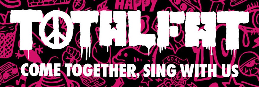 TOTALFAT「COME TOGETHER,SING WITH US」HMV特典ステッカーデザイン