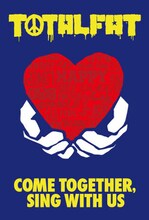 TOTALFAT「COME TOGETHER,SING WITH US」TSUTAYA RECORDS特典ステッカーデザイン