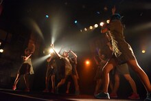 「Cheeky Parade LIVE HOUSE TOUR2015 ～Cheeky Boot Camp～」ライブの様子。