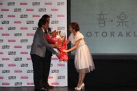 「OTORAKU‐音・楽‐」記者発表会の様子。（撮影：小松寛之）