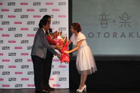 「OTORAKU‐音・楽‐」記者発表会の様子。（撮影：小松寛之）