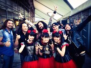 BABYMETALとDragonForceメンバー。