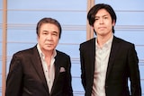 左から鳥羽一郎、木村竜蔵。