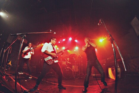 昨日6月16日開催、「THE DAVE FROMM SHOW Live from SHIBUYA」東京・Shibuya Milkyway公演でのMONSTER大陸。（撮影：斎藤大嗣）