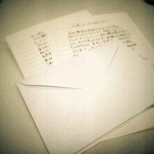 DVDに数量限定で封入されるりょーくんからの複製レターのイメージ。