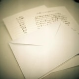 DVDに数量限定で封入されるりょーくんからの複製レターのイメージ。
