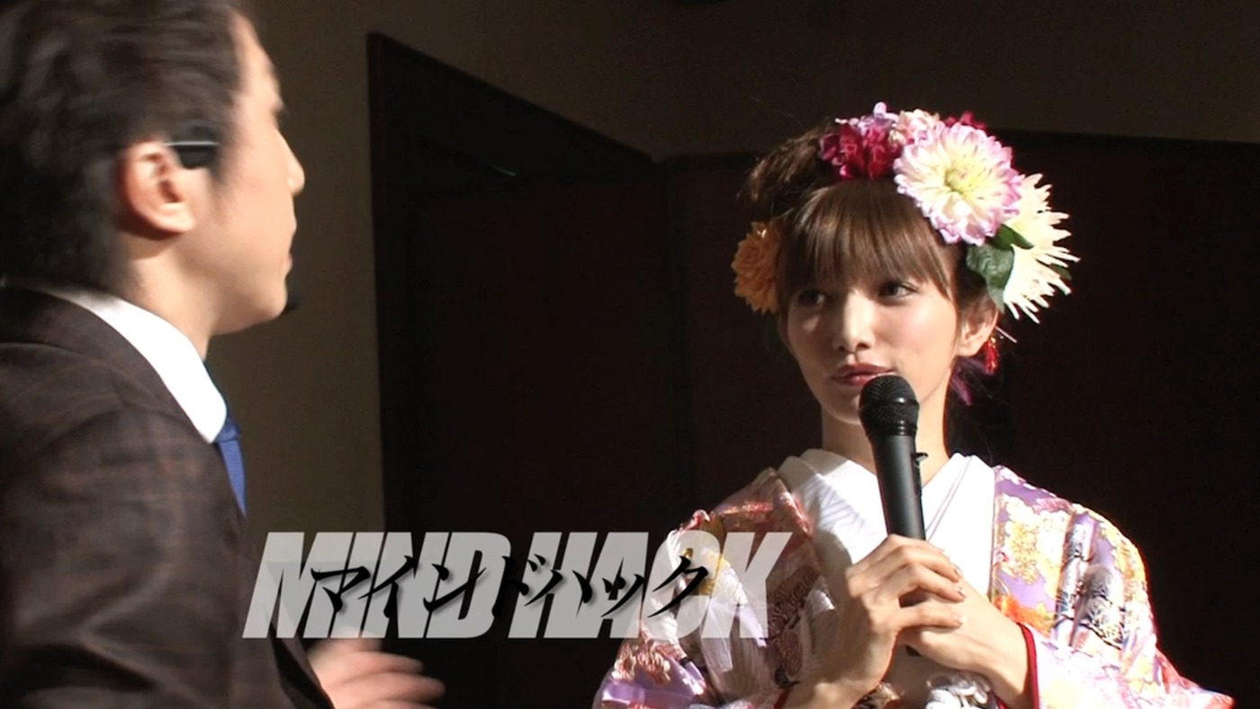 エイベックス・マネジメントのYouTube公式チャンネルで公開されている後藤真希の結婚式映像のワンシーン。