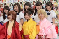 （下段左から）斉藤優里、伊藤万理華、星野みなみ（上段左から）齋藤飛鳥、能條愛未、衛藤美彩、中元日芽香、北野日奈子。