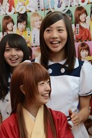 左から齋藤飛鳥、斉藤優里、能條愛未。