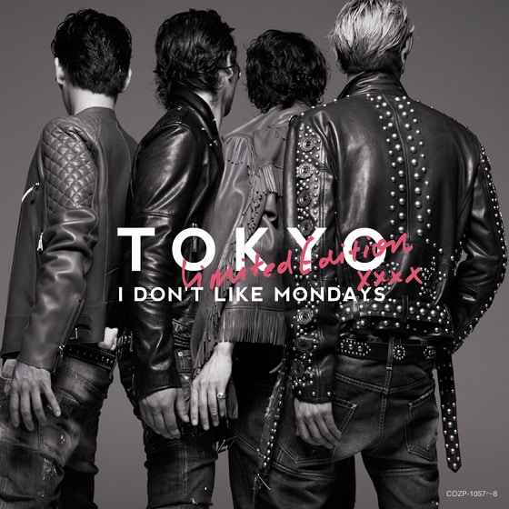 I Don't Like Mondays.「TOKYO」初回限定盤ジャケット