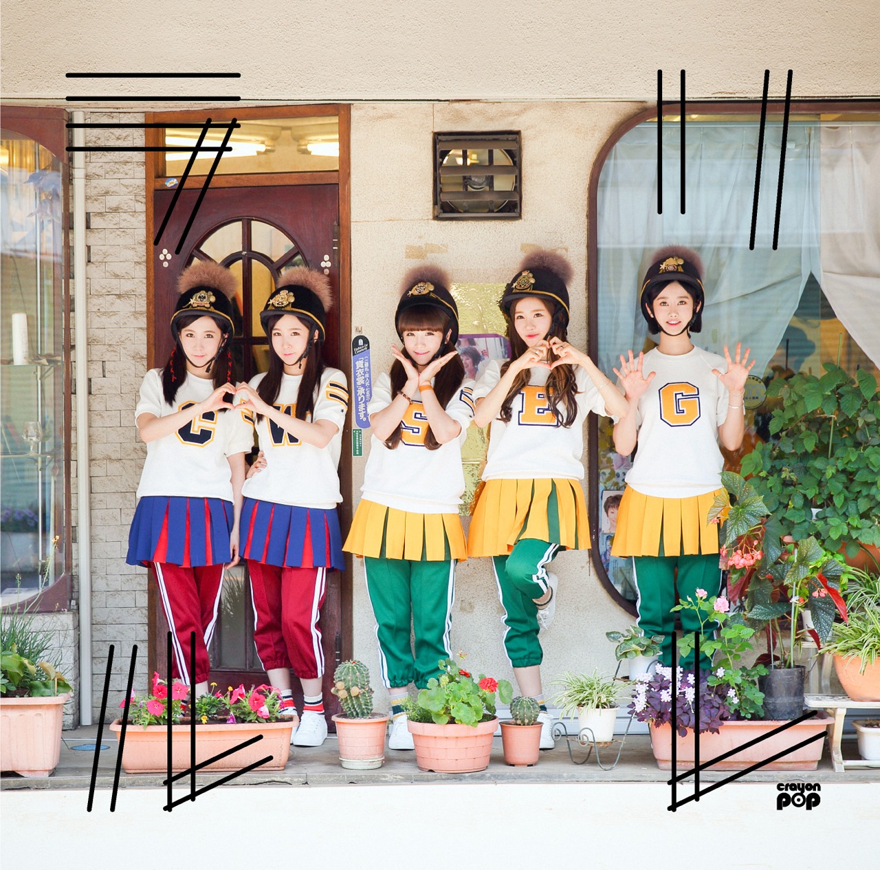 CRAYON POP「ラリルレ」通常盤ジャケット