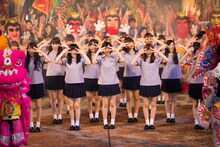 NMB48「ドリアン少年」MVのワンシーン。 (c)NMB48