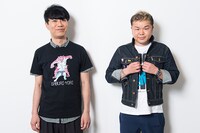 音楽ナタリーPower Pushの藤井隆「Coffee Bar Cowboy」特集では、藤井隆（左）と西寺郷太（右）の対談を行った。