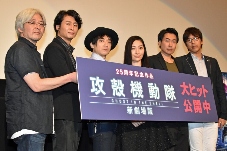 攻殻機動隊 舞台挨拶に真綾 小山田 攻殻のおかげで巡り会えた 音楽ナタリー