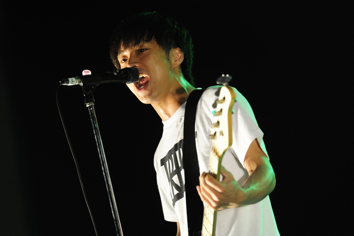 庵原将平（Vo, B / SHANK）（Photo by teppei kishida）