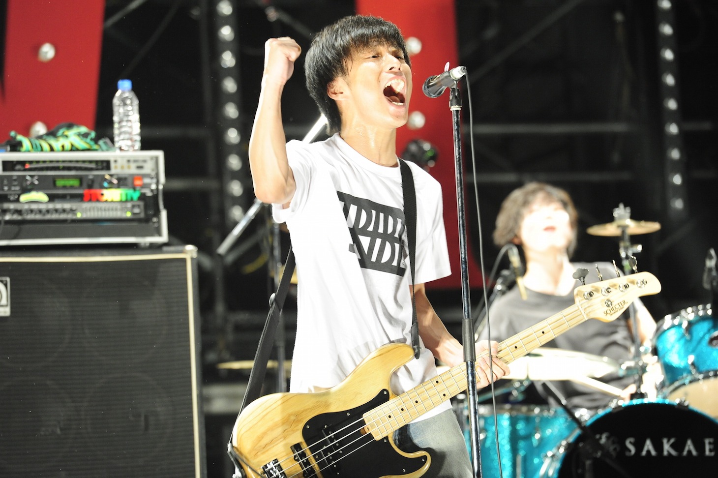 庵原将平（Vo, B / SHANK）（Photo by teppei kishida）