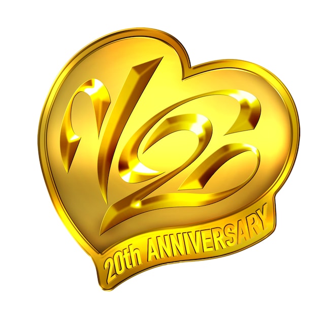 「V6 20th ANNIVERSARY」ロゴ